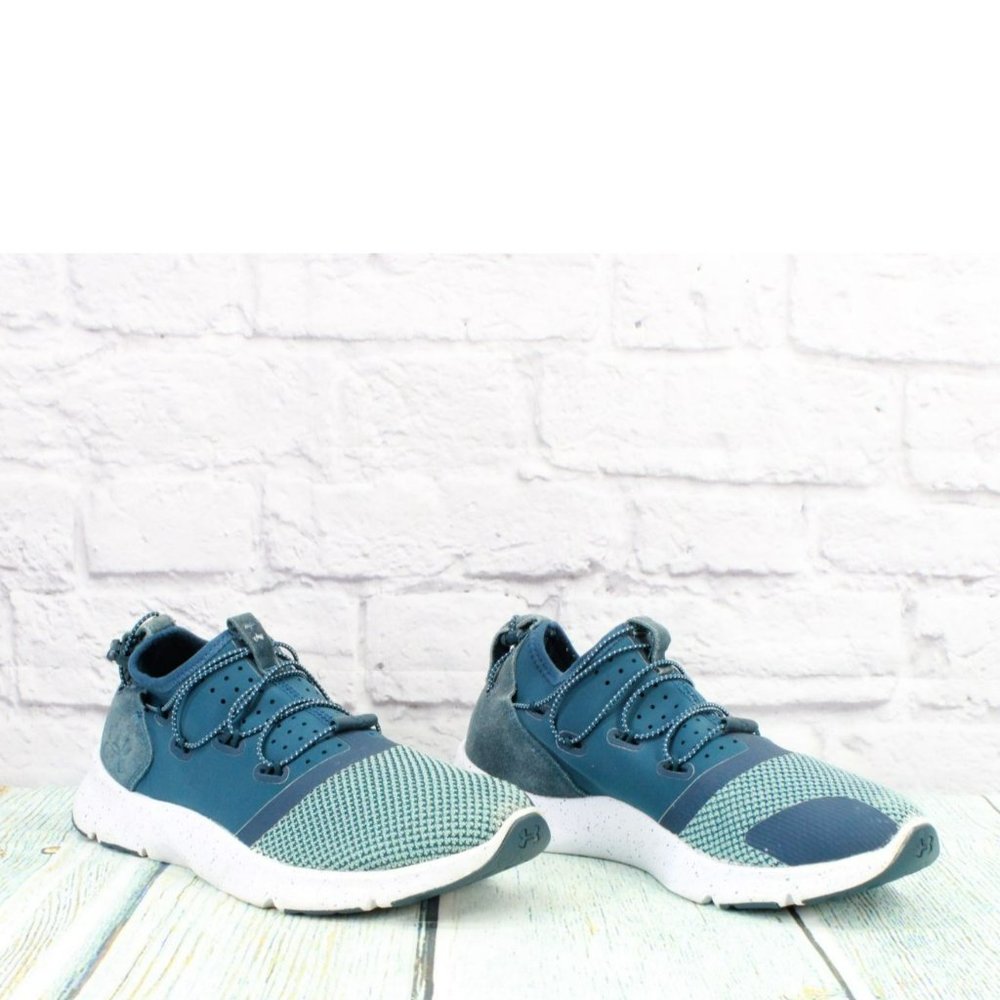 Under Armour Cinch Drift 2 Blue Mesh Slip On Running Sneakers Shoes Size 8 - Picture 3 of 9